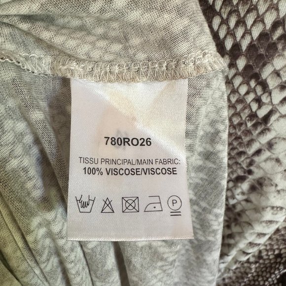 Carven snake print tshirt dress - Picture 5 of 6